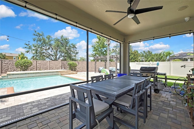 1669 Feather Grass Loop, Lutz, FL 33558 - view of sunroom