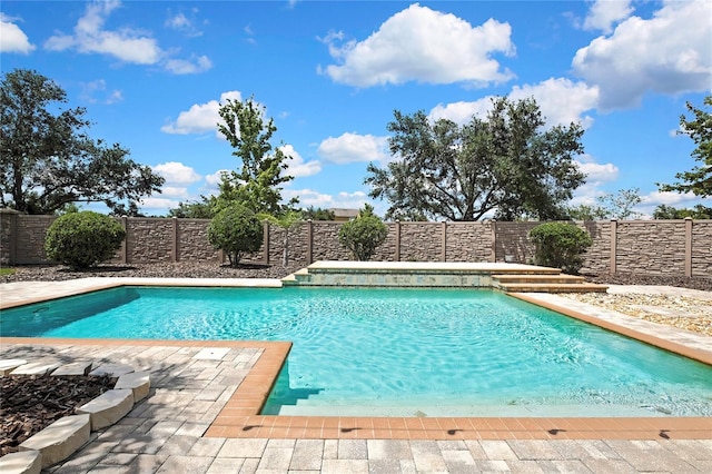 1669 Feather Grass Loop, Lutz, FL 33558 - view of swimming pool with a fenced backyard and a patio area