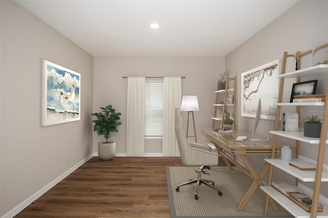 1229 Tidal St, Haines City, FL 33844 - office space with wood finished floors and recessed lighting