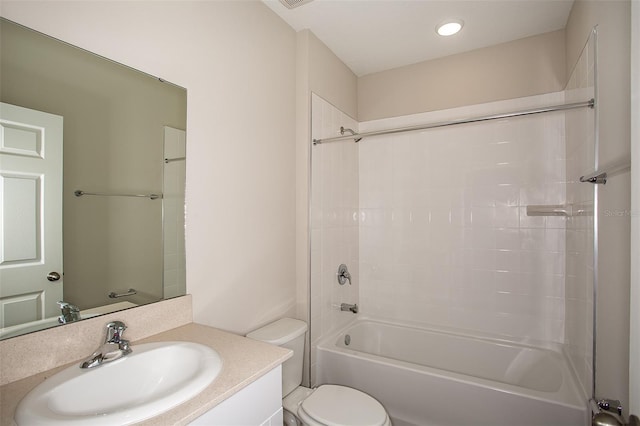 1229 Tidal St, Haines City, FL 33844 - bathroom featuring vanity and shower / tub combination