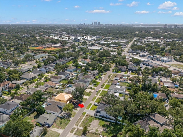 4114 W Neptune St, Tampa, FL 33629 - aerial overview of property's location with nearby suburban area