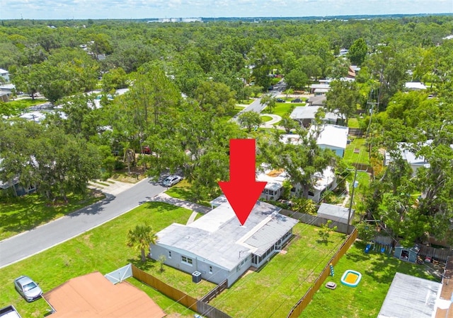 505 Broxburn Ave, Temple Terrace, FL 33617 - aerial view of a forest