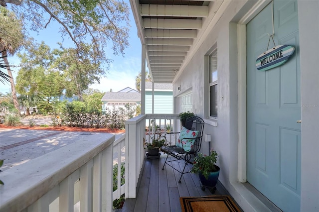 408 Georgia Ave, Crystal Beach, FL 34681 - view of balcony
