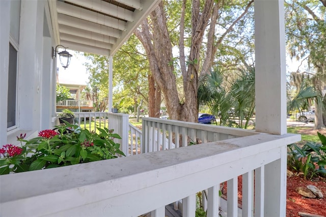 408 Georgia Ave, Crystal Beach, FL 34681 - view of balcony