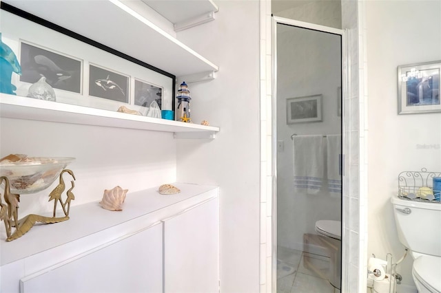 408 Georgia Ave, Crystal Beach, FL 34681 - full bath featuring toilet and a shower stall