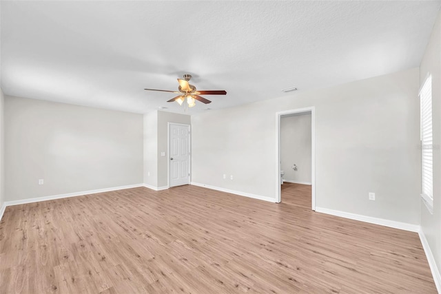 10523 Boyette Creek Blvd, Riverview, FL 33569 - unfurnished room featuring ceiling fan and light wood-style flooring