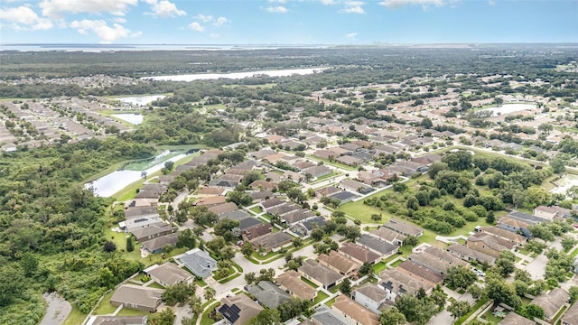 12721 Avelar Creek Dr, Riverview, FL 33578 - aerial view of property and surrounding area featuring a nearby body of water and nearby suburban area