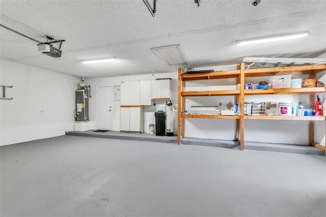 910 Kingscote Ct, Safety Harbor, FL 34695 - garage with gas water heater and a garage door opener