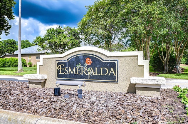 19307 Wind Dancer St, Lutz, FL 33558 - view of community sign