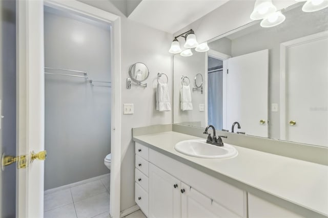 446 Eagle Cir, Casselberry, FL 32707 - bathroom featuring vanity and tile patterned flooring