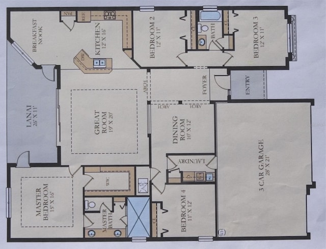 4957 Seafoam Trl, Bradenton, FL 34211 - view of room layout