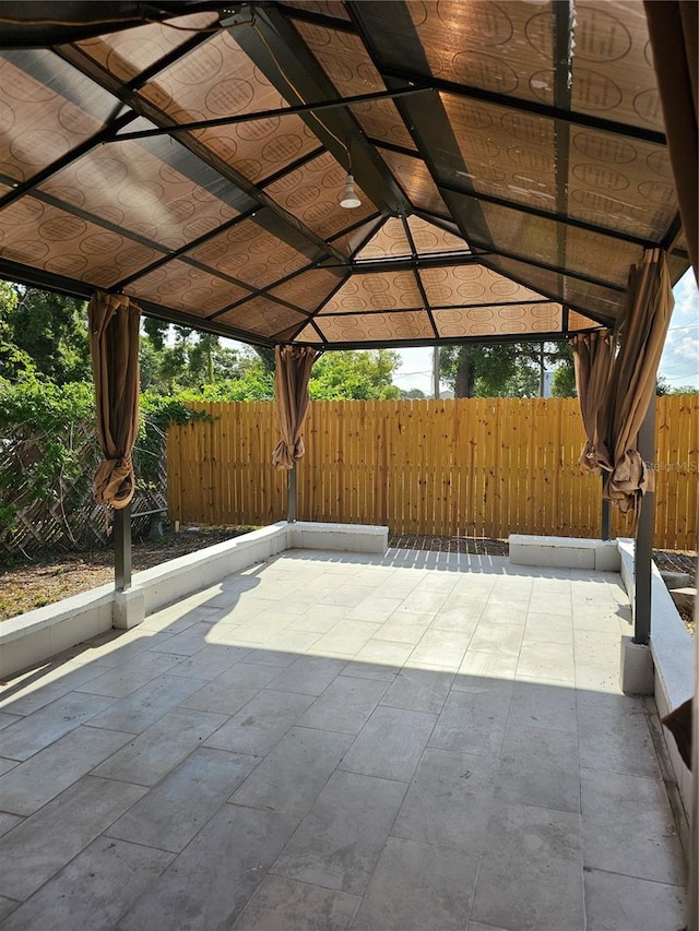 7001 60th St N, Pinellas Park, FL 33781 - view of patio featuring a gazebo