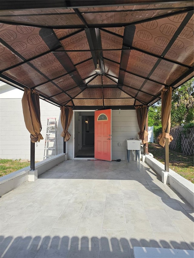 7001 60th St N, Pinellas Park, FL 33781 - view of patio with a gazebo