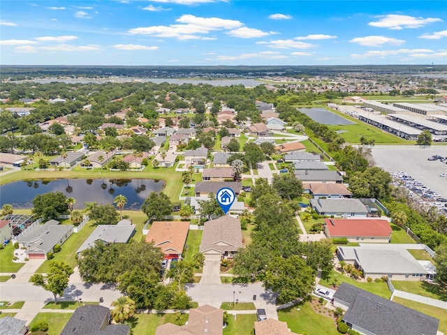 11830 Autumn Creek Dr, Riverview, FL 33569 - aerial view of residential area featuring a large body of water