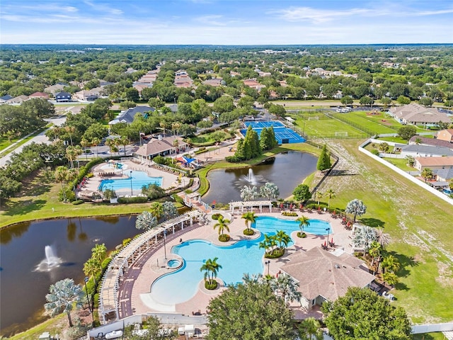 11830 Autumn Creek Dr, Riverview, FL 33569 - drone / aerial view of a nearby body of water