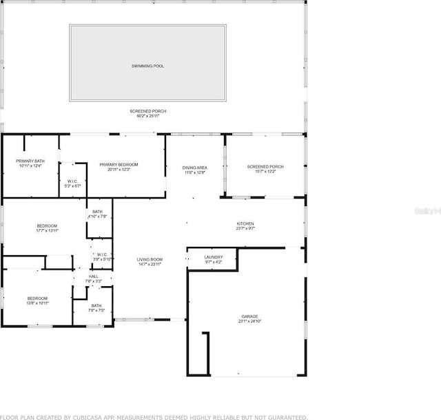 3197 Walnut St NE, Saint Petersburg, FL 33704 - view of home floor plan
