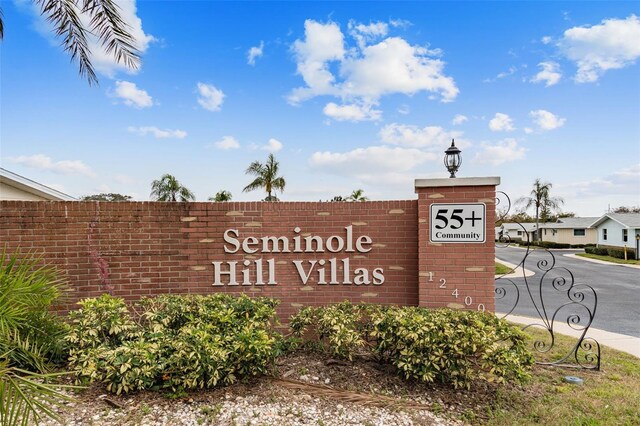 12400 Park Blvd Unit 519, Seminole, FL 33772 - view of community sign