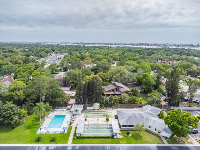 12400 Park Blvd Unit 519, Seminole, FL 33772 - aerial view of a pool
