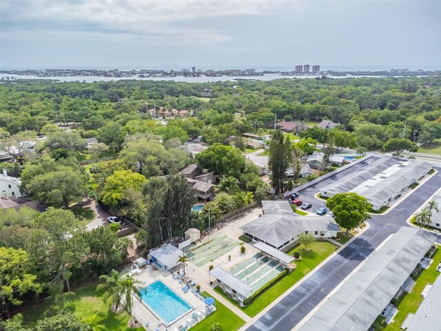 12400 Park Blvd Unit 519, Seminole, FL 33772 - aerial view of a pool