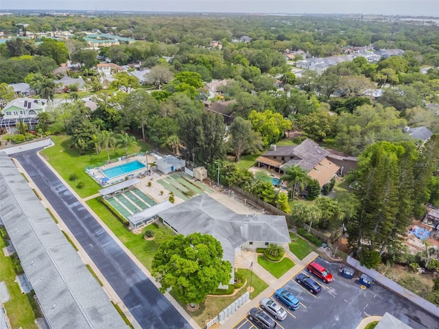 12400 Park Blvd Unit 519, Seminole, FL 33772 - bird's eye view of a pool