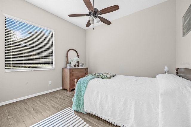 15420 27th Ct E, Parrish, FL 34219 - bedroom featuring wood finished floors and a ceiling fan