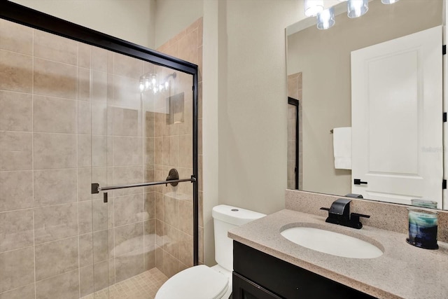 2120 Gwynhurst Blvd, Wesley Chapel, FL 33543 - full bathroom featuring vanity and a stall shower