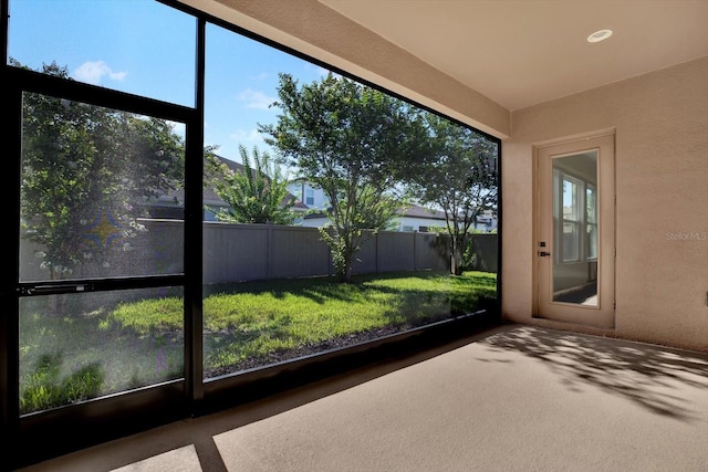 2120 Gwynhurst Blvd, Wesley Chapel, FL 33543 - view of unfurnished sunroom