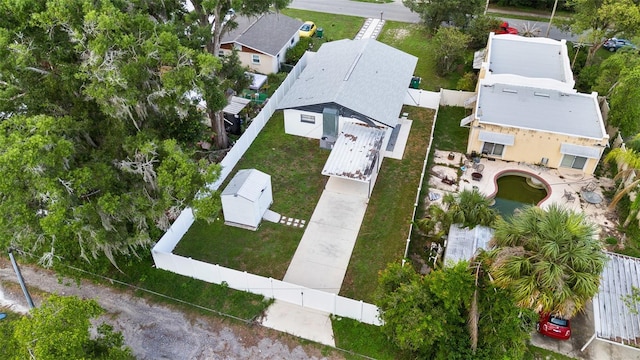 5055 9th St, Zephyrhills, FL 33542 - drone / aerial view