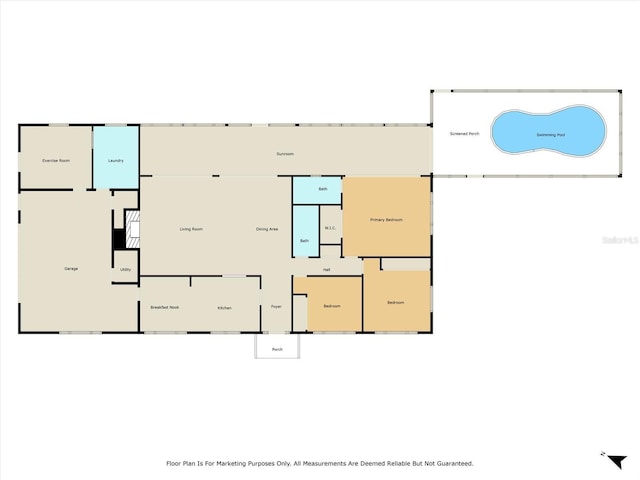10584 N Dawnflower Pt, Crystal River, FL 34428 - view of room layout