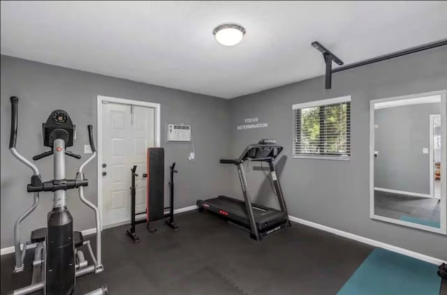 10584 N Dawnflower Pt, Crystal River, FL 34428 - exercise room with baseboards