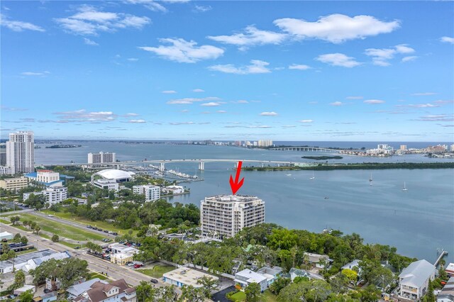 500 N Osceola Ave Unit 211, Clearwater, FL 33755 - view of urban area featuring a large body of water
