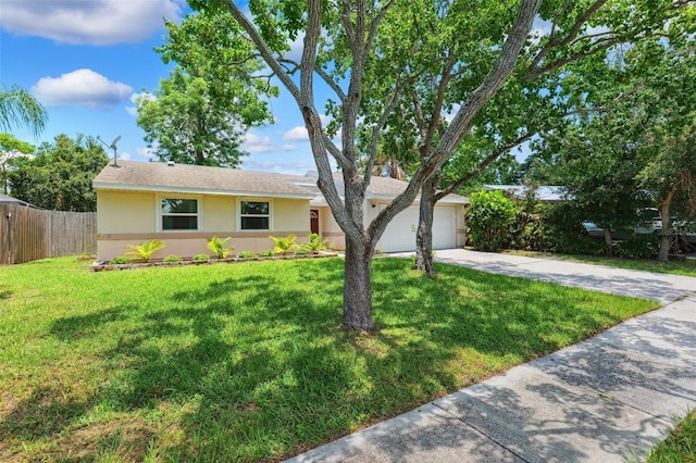602 Timber Bay Cir W, Oldsmar, FL 34677 - ranch-style home featuring driveway, stucco siding, and a garage