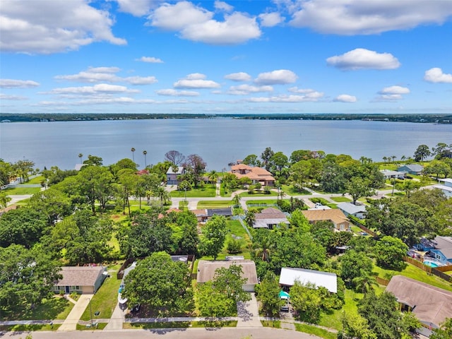 602 Timber Bay Cir W, Oldsmar, FL 34677 - aerial perspective of suburban area with a large body of water