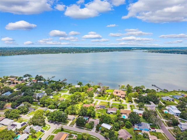 602 Timber Bay Cir W, Oldsmar, FL 34677 - aerial view of residential area with a nearby body of water