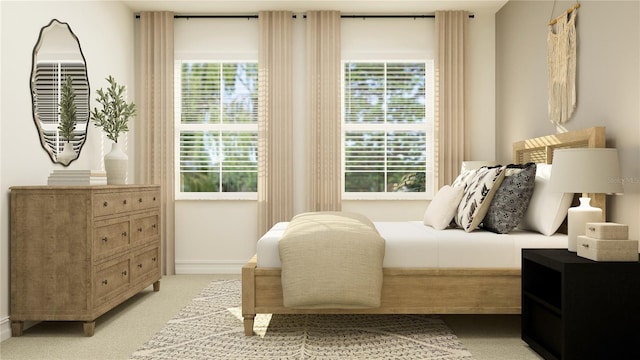 6830 E 115th St, Palmetto, FL 34221 - bedroom featuring multiple windows and light colored carpet