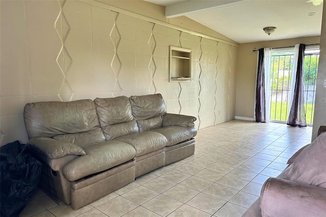 5016 S 86th St, Tampa, FL 33619 - living room with light tile patterned flooring