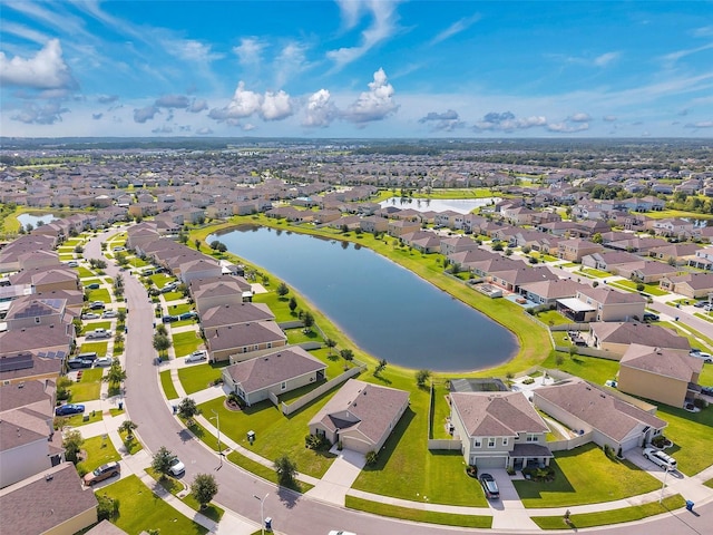 30732 Summer Sun Loop, Wesley Chapel, FL 33545 - aerial perspective of suburban area with a large body of water