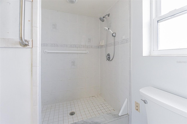 739 Chesapeake Dr, Tarpon Springs, FL 34689 - bathroom with a shower stall and healthy amount of natural light