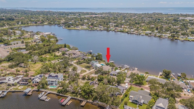 739 Chesapeake Dr, Tarpon Springs, FL 34689 - view of property location featuring nearby suburban area and a nearby body of water