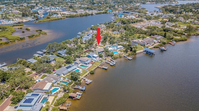 739 Chesapeake Dr, Tarpon Springs, FL 34689 - view of property location with a nearby body of water and nearby suburban area