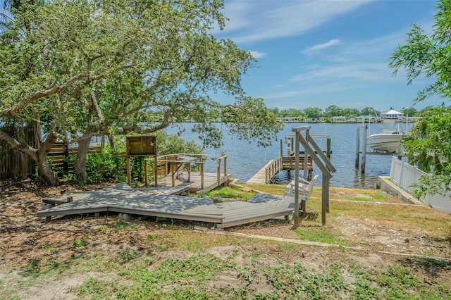 739 Chesapeake Dr, Tarpon Springs, FL 34689 - dock with a water view