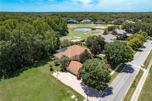 3042 Wentworth Way, Tarpon Springs, FL 34688 - bird's eye view of a large body of water and a golf course