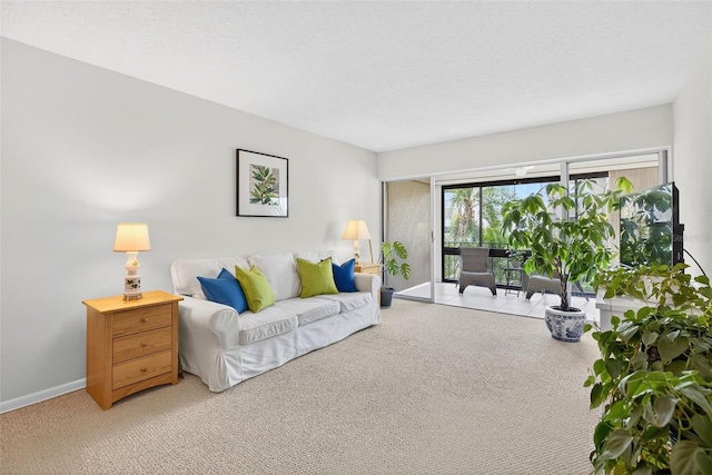 10351 Regal Dr Unit 24, Largo, FL 33774 - carpeted living room with baseboards