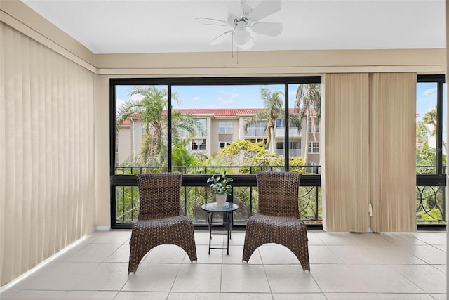 10351 Regal Dr Unit 24, Largo, FL 33774 - sunroom / solarium with ceiling fan