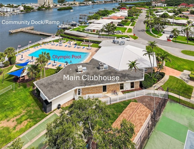 10351 Regal Dr Unit 24, Largo, FL 33774 - aerial view of a large body of water