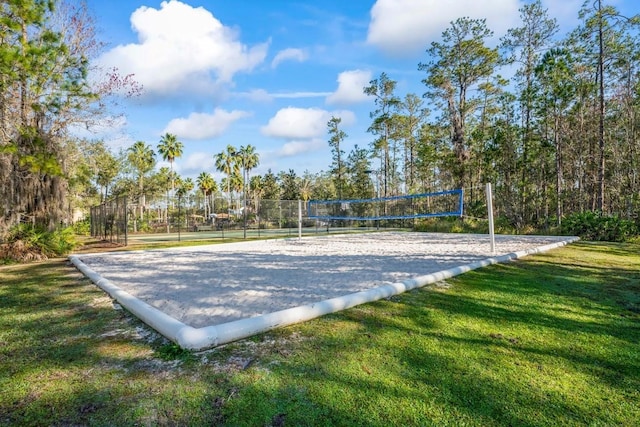 3241 Evening Breeze Loop, Wesley Chapel, FL 33544 - view of community featuring volleyball court