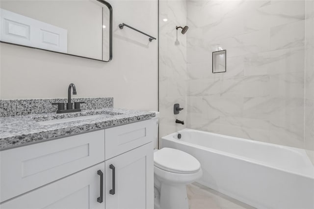8319 N Ogontz Ave, Tampa, FL 33604 - bathroom featuring vanity and shower / bathtub combination