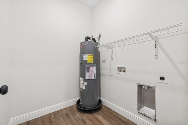 8319 N Ogontz Ave, Tampa, FL 33604 - utility room with electric water heater