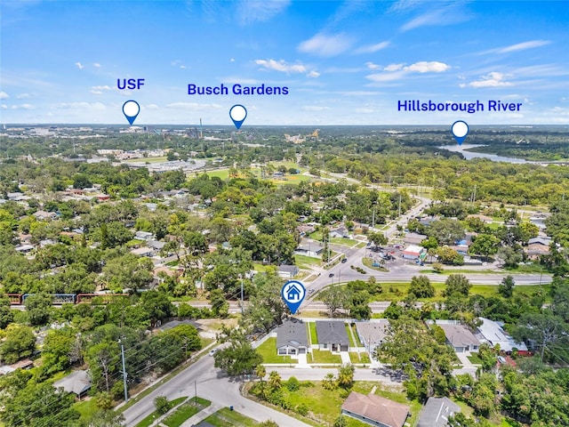 8319 N Ogontz Ave, Tampa, FL 33604 - drone / aerial view