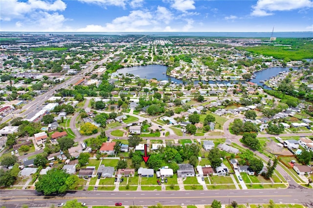 201 83rd Ave N, Saint Petersburg, FL 33702 - aerial view of property's location featuring nearby suburban area
